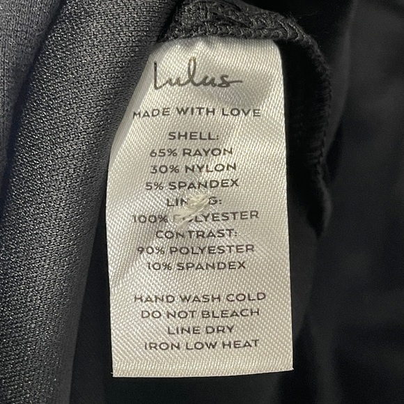 Lulus Sophisticated Debut Black Mesh Sleeveless Bodycon Midi Dress XL Sexy - Picture 13 of 13